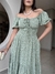 Vestido Longo Rosalie - Verde Claro - Miahma