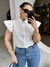 Camisa Curta Wester - Off-White - Miahma