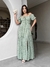 Vestido Longo Rosalie - Verde Claro - comprar online