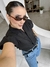 Camisa Curta Wester - Preto - Miahma