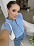 Camisa Curta Wester - Azul Blue - loja online