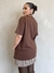 T-Shirt Cherry - Marrom - Miahma