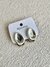 Brinco Duo - Prateado/Dourado - comprar online
