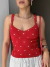 Cropped Modal Lola - Vermelho - Miahma