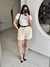 Short Alfaiataria Andorra - Creme
