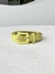 Cinto Couro Candy - Amarelo Claro