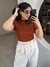 Blusa em Tricot Modal Iris - Terra