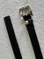 Cinto Couro Fivela Quadrada Cora - Preto - comprar online