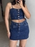 Saia Jeans Willa - Marinho na internet