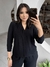 Blusa Bata Heloisa - Preto na internet