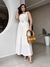 Vestido Longo Angra - Creme