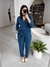 Calça Reta Heloisa - Azul Petróleo - loja online