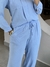 Calça Pantalona Heloisa - Azul Claro - Miahma