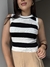 Regata Modal Laura - Listrado Off-White - loja online