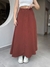 Saia Midi Lysandra - Terra - comprar online