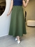 Saia Midi Lysandra - Verde Folha - comprar online