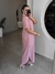 Vestido Chemise Manga Curta Helena - Rosa Queimado - loja online
