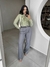 Blusa Babado Eleonor - Verde Pistache na internet
