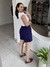 Short Alfaiataria Lara - Azul Carbono - loja online