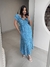 Vestido Laise Clari - Azul Capri - loja online