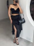Imagem do Saia Midi Rose - Preto