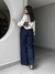 Calça Pantalona Vic - Marinho Escuro - Miahma