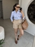Short Marie - Bege Claro - Miahma