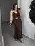 Vestido Tricot Verena - Marrom - comprar online
