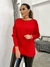 Blusa Morcego Aline - Vermelho - Miahma