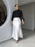 Saia Longa Cetim Verona - Off-White