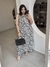Vestido Linho Amalfi - Estampado Preto