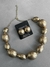 Conjunto Colar e Brinco Tarsila - Dourado - comprar online