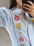 Camisa Bordada Maui - Azul Claro - loja online