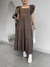 Vestido Midi Siena - Mocha Mousse - Miahma