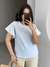 Blusa Básica Losay - Azul Claro - loja online