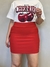 Short Saia Hanna - Vermelho na internet