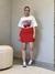Short Saia Hanna - Vermelho