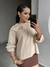 Blusa Bordada Blake - Palha - Miahma