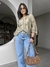 Blusa Bata Florença - Verde Oliva