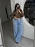 Blusa Bata Florença - Marrom na internet