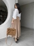 Blusa Bata Florença - Off-White - Miahma