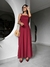 Vestido Longo Ema - Vinho - comprar online