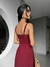 Vestido Longo Ema - Vinho - loja online