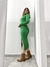 Vestido Fenda Alasca - Verde Bandeira - loja online