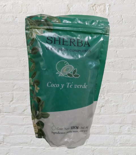 Blend Coco y Té Verde doypack 150 g - SHERBA