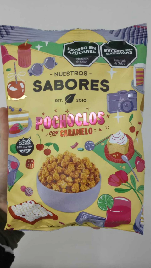 Pochoclos con Caramelo (95 g) - Nuestros Sabores