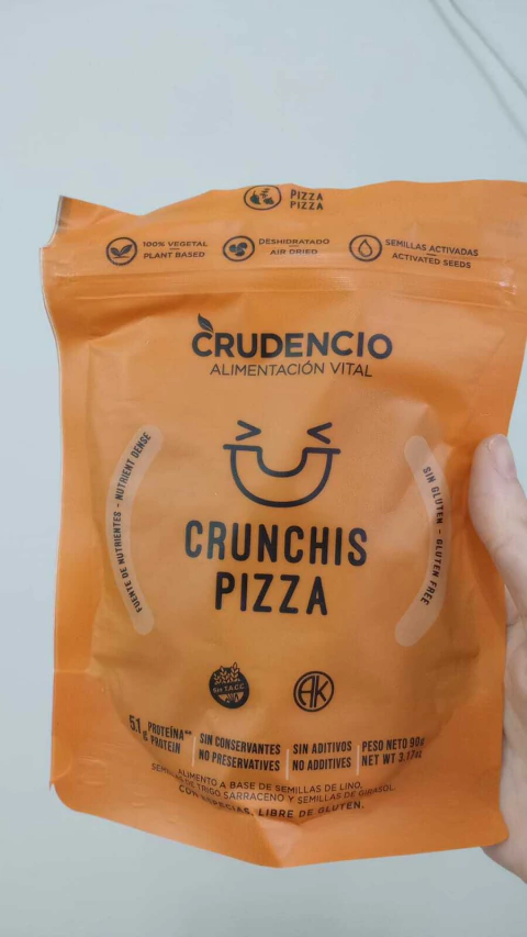 Crunchis sabor Pizza (90 g) - Crudencio