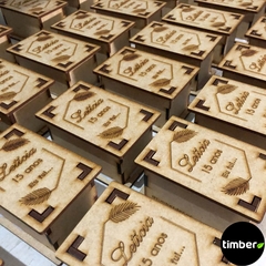 Caixa de MDF Personalizada - Timber Decor