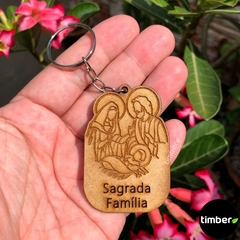 Chaveiros Personalizados de MDF - Religiosos - Santos