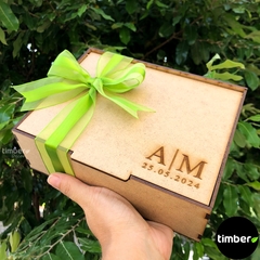 Caixa Personalizada de MDF 20x15x7 - comprar online